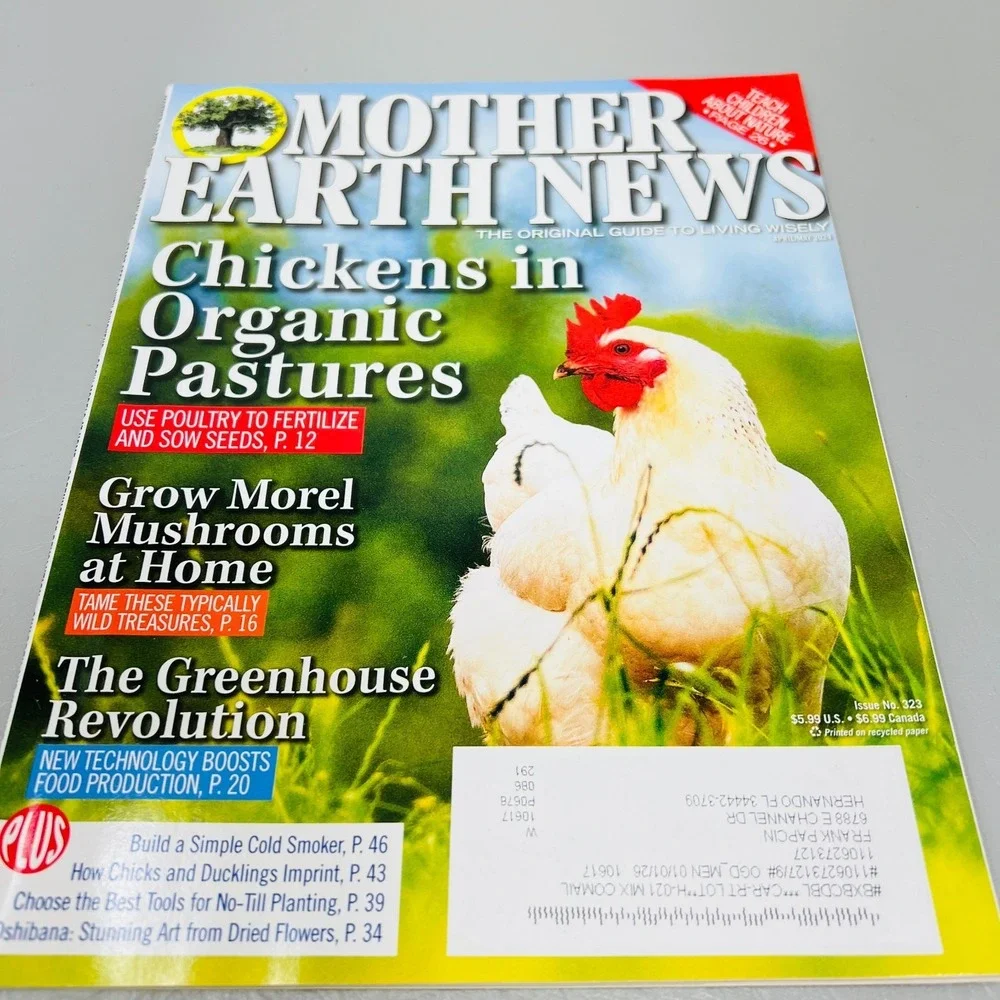 Mother Earth News Magazine Lot of 6 Homesteading‎ Gardening Sustainability Lot B